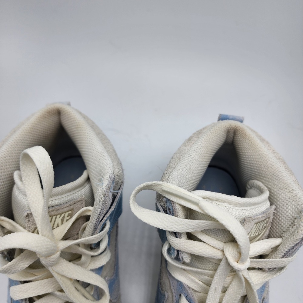 Nike Dunk High SE Clouds Celestine Blue White Suede High Top Sneakers Womens 7.5 - Picture 8 of 16